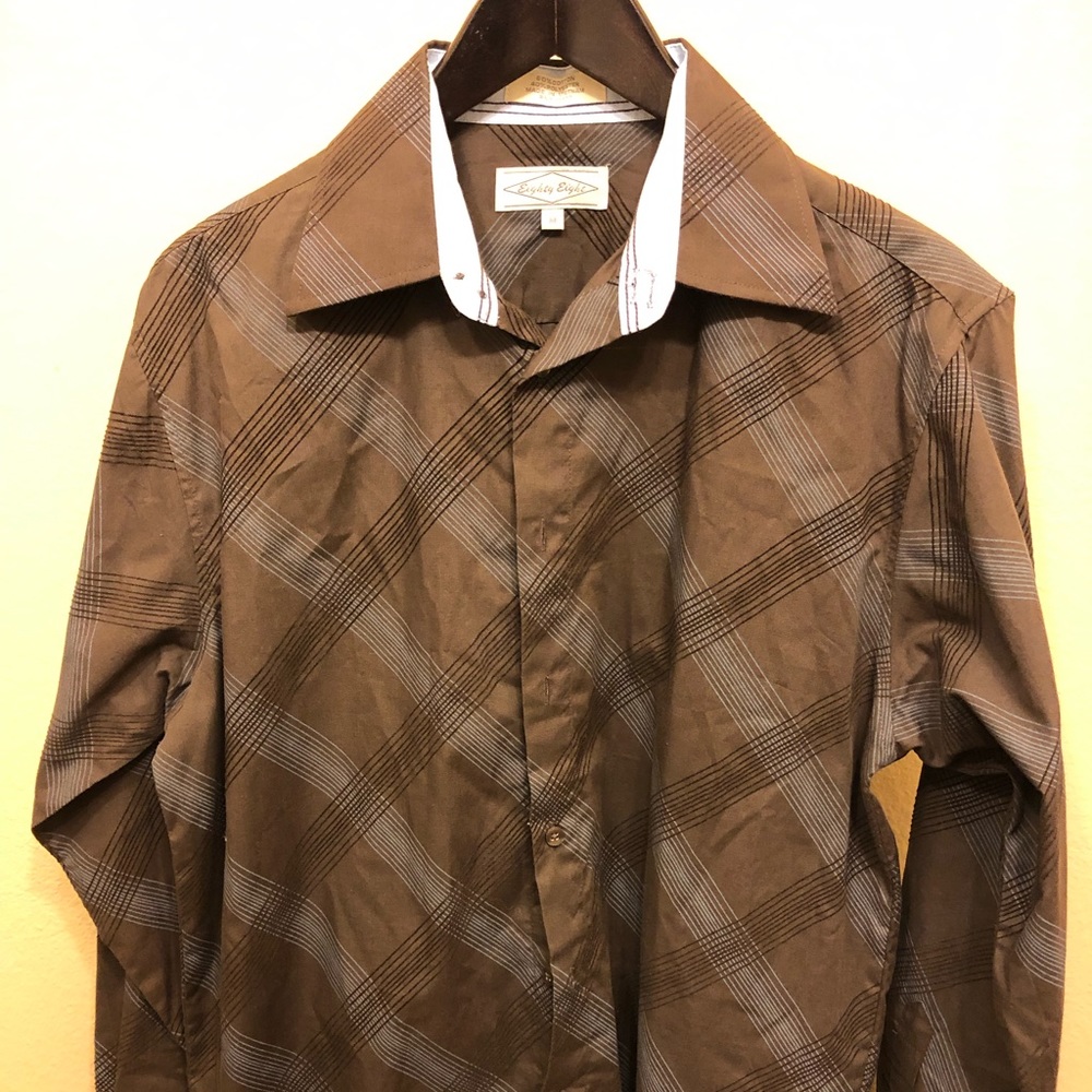 Men’s Medium Eighty Eight Button Down Dress Shirt